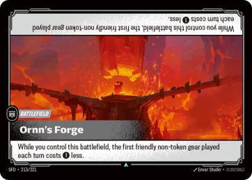 Ornn's Forge [Uncommon] 213/221 - Riftbound Spiritforged