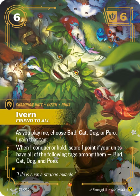 Ivern, Friend to All [Epic] UNL 177/219 - Riftbound Unleashed