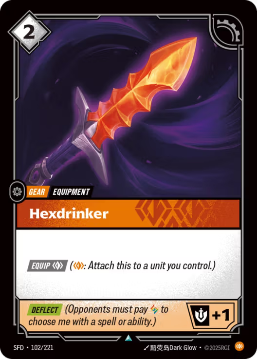 Hexdrinker [Uncommon] SFD 102/221 -  Riftbound Spiritforged