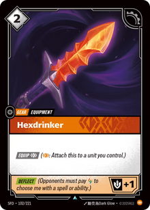Hexdrinker [Uncommon] SFD 102/221 -  Riftbound Spiritforged