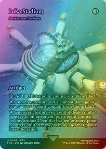 Luka Stadium [FINAL FANTASY] Magic The Gathering [0063] Borderless Foil