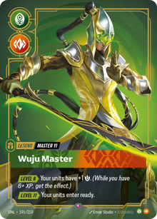 Master Yi - Wuju Master [Legend] UNL 191/219 - Riftbound Unleashed