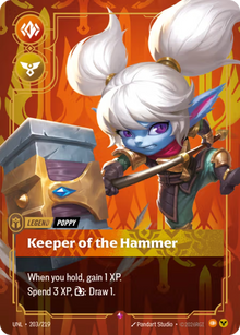 Keeper of the Hammer [Legend] UNL 203/219 - Riftbound Unleashed