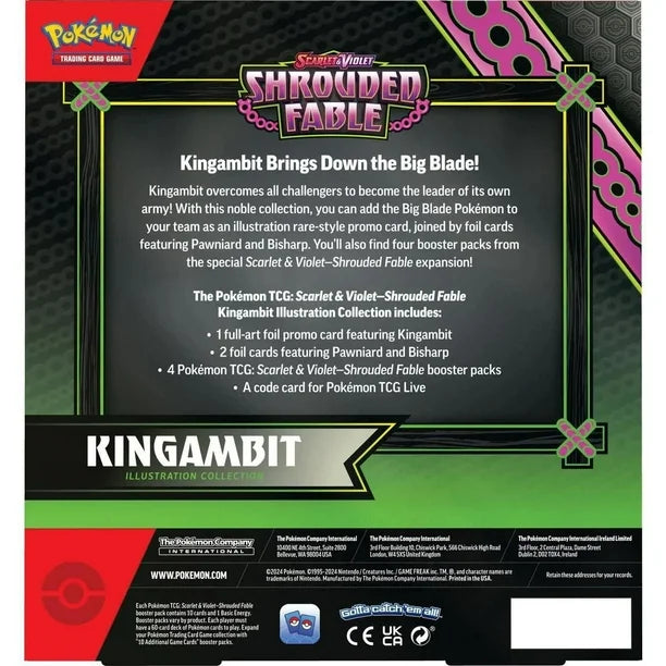Pokemon: Shrouded Fable Kingambit Illustration Collection