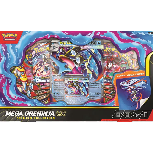 Pokémon TCG: Mega Greninja ex Premium Collection