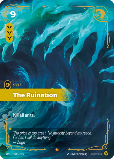 The Ruination [Epic] UNL 180/219 - Riftbound Unleashed