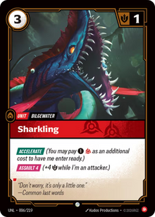 Sharkling [Common] UNL 006/219 - Riftbound Unleashed