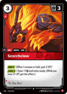 Scorch Claw [Uncommon] UNL 016/219 - Riftbound Unleashed