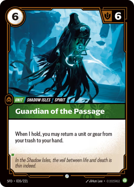 Guardian of the Passage [Common] SFD 035/221 - Riftbound Spiritforged ...