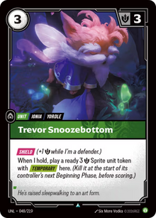 Trevor Snoozebottom [Uncommon] UNL 048/219 - Riftbound Unleashed