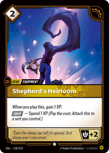 Shepherd's Heirloom [Common] UNL 158/219 - Riftbound Unleashed