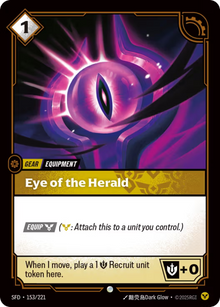 Eye of the Herald [Common] SFD 153/221 -  Riftbound Spiritforged