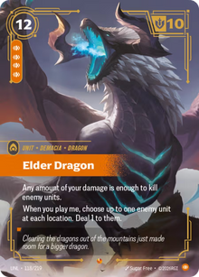 Elder Dragon [Epic] UNL 118/219 - Riftbound Unleashed