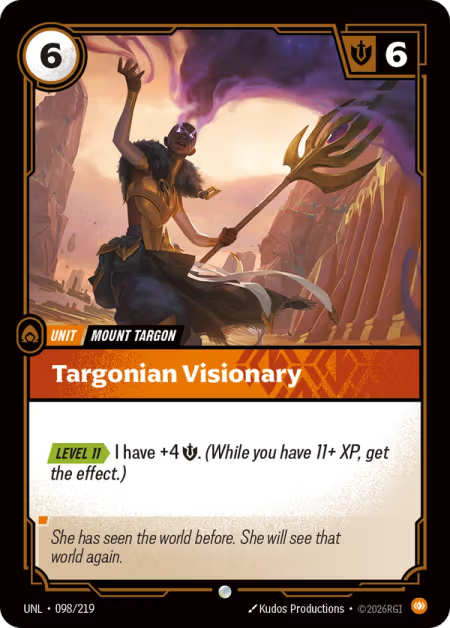 Targonian Visionary [Common] UNL 098/219 - Riftbound Unleashed