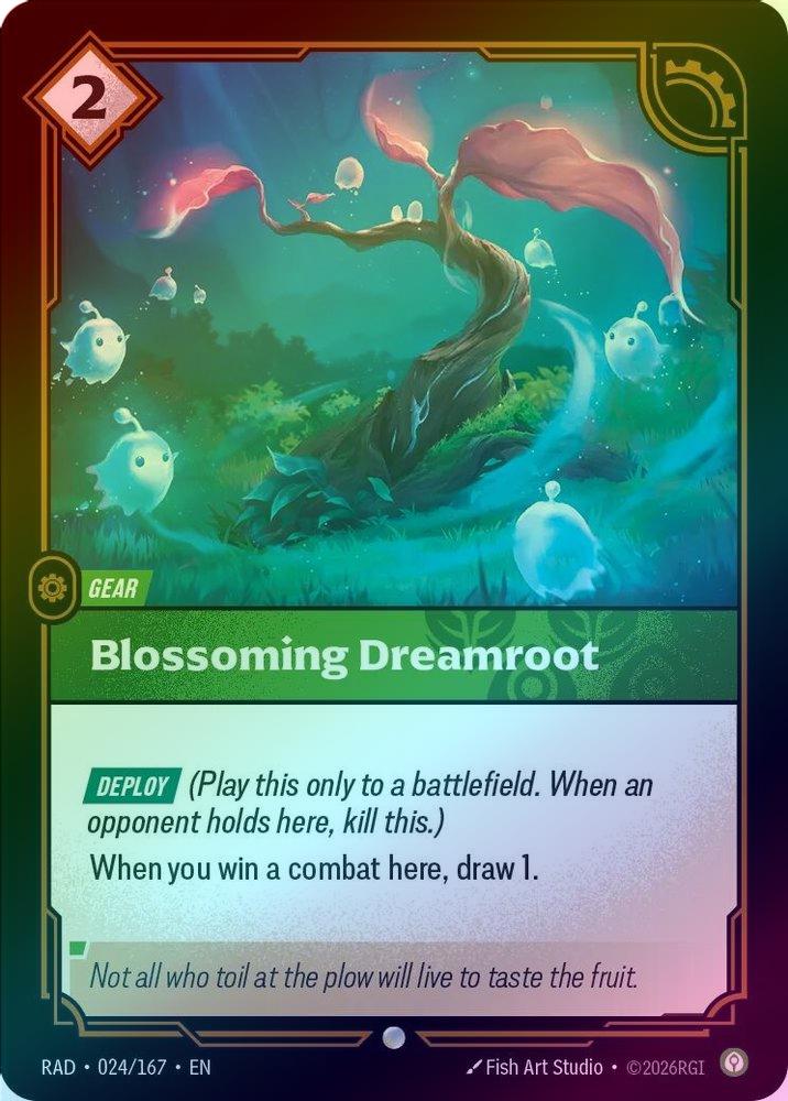 Blossoming Dreamroot [Foil] #024/167 - Radiance