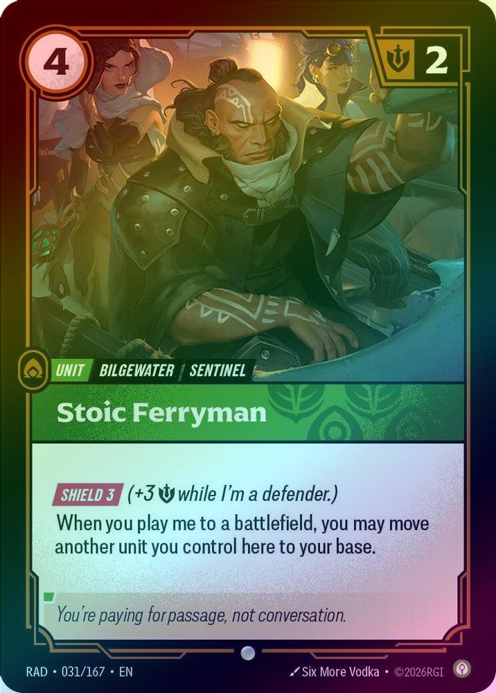 Stoic Ferryman [Foil] #031/167 - Radiance