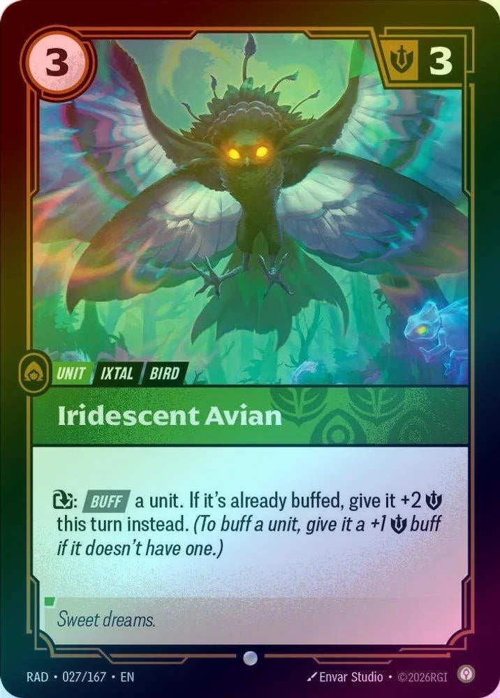 Iridescent Avian [Foil] #027/167 - Radiance