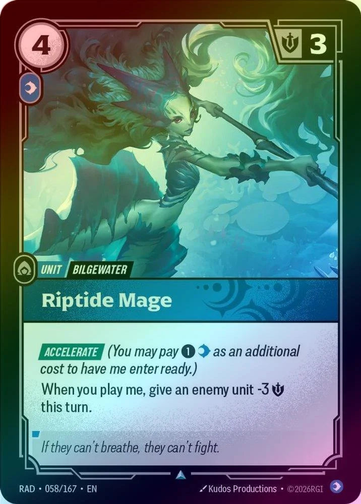 Riptide Mage [Foil] #058/167 - Radiance