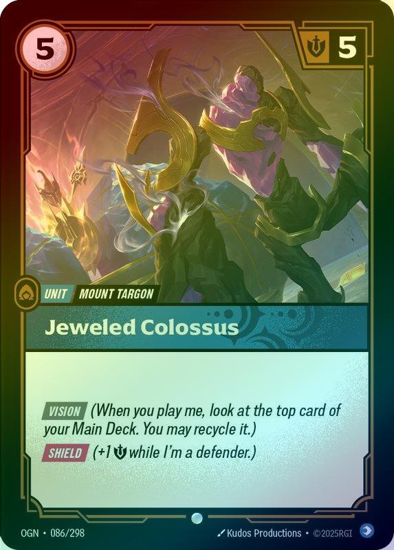 Jeweled Colossus [Foil] #086/298 - Origins