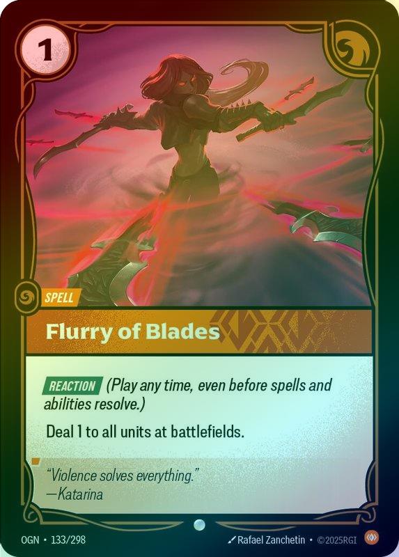Flurry of Blades [Foil] #133/298 - Origins