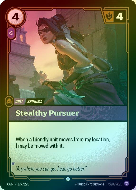 Stealthy Pursuer [Foil] #177/298 - Origins