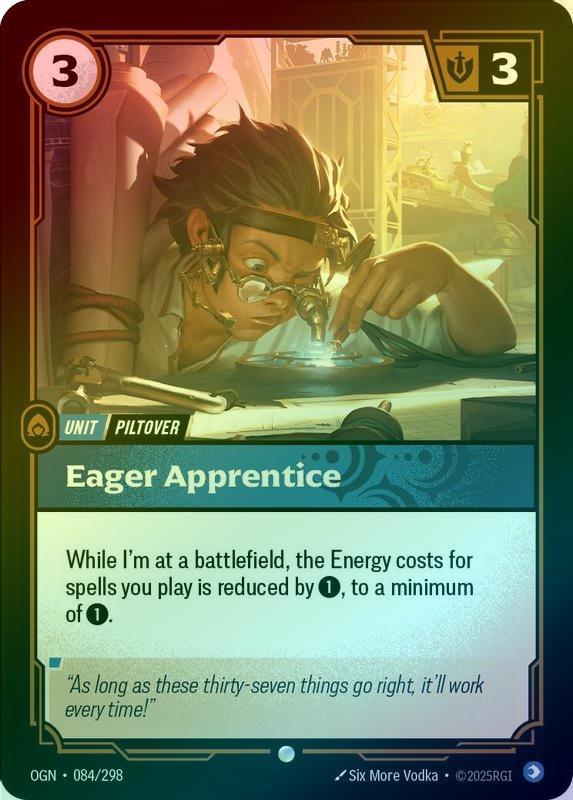 Eager Apprentice [Foil] #084/298 - Origins