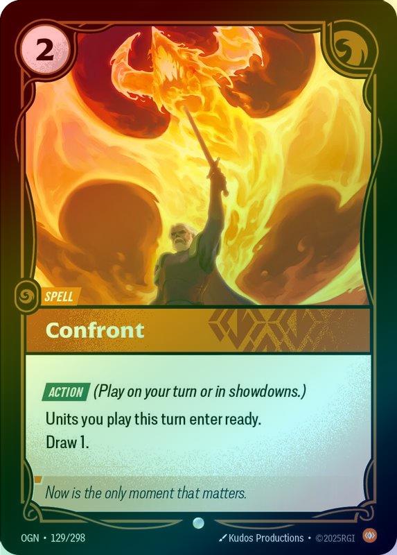 Confront [Foil] #129/298 - Origins