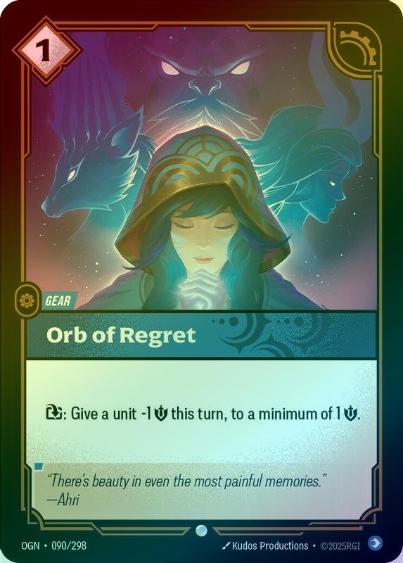 Orb of Regret [Foil] #090/298 - Origins