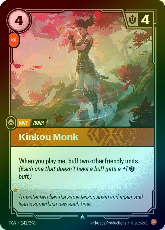 Kinkou Monk [Foil] #141/298 - Origins
