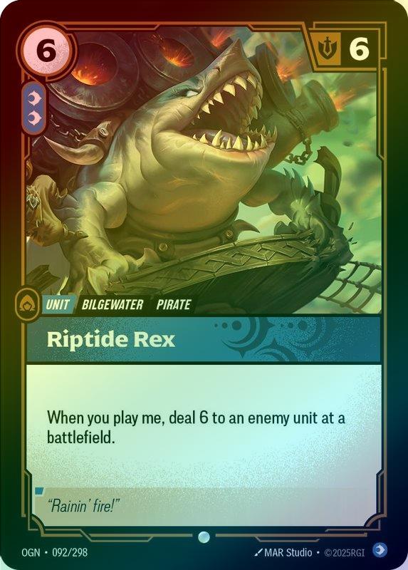 Riptide Rex [Foil] #092/298 - Origins