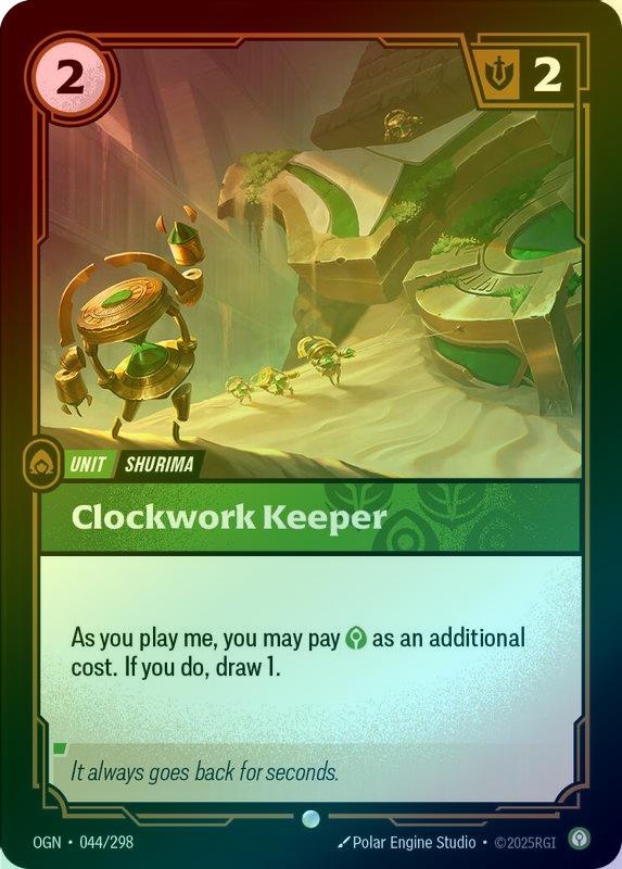 Clockwork Keeper [Foil] #044/298 - Origins