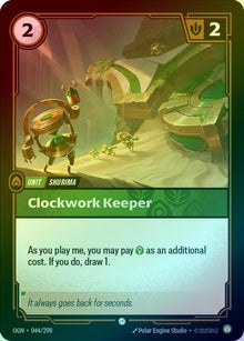 Clockwork Keeper [Foil] #044/298 - Origins