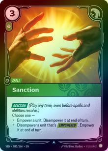 Sanction [Holo] #035/166 - Vendetta