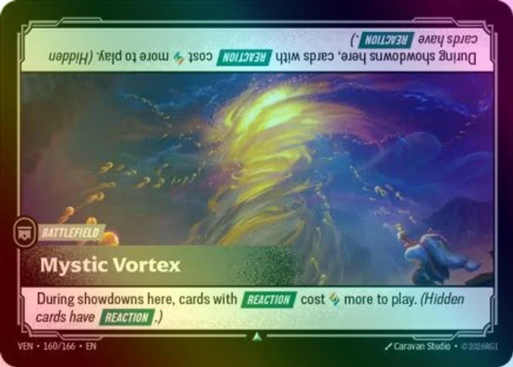 Mystic Vortex [Holo] #160/166 - Vendetta