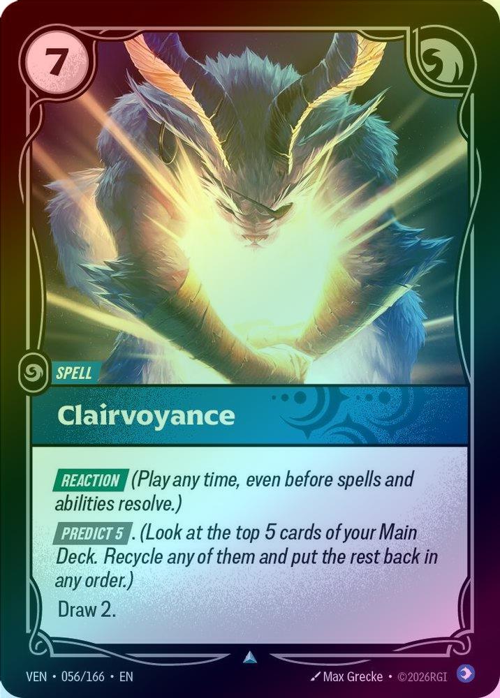 Clairvoyance [Holo] #056/166 - Vendetta