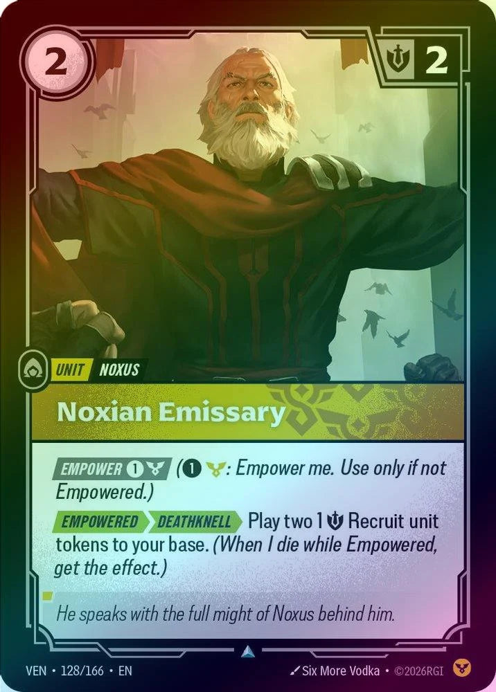 Noxian Emissary [Holo] #128/166 - Vendetta
