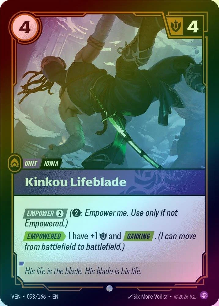 Kinkou Lifeblade [Holo] #093/166 - Vendetta
