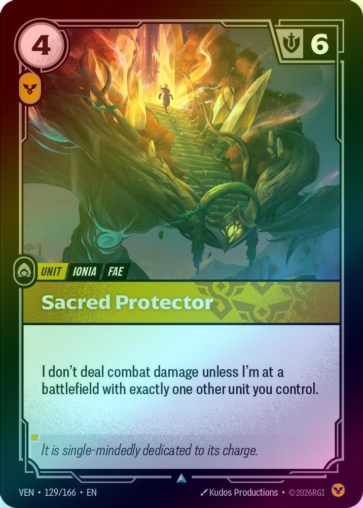 Sacred Protector [Holo] #129/166 - Vendetta