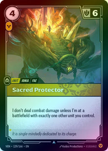Sacred Protector [Holo] #129/166 - Vendetta