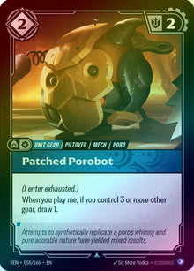 Patched Porobot [Holo] #058/166 - Vendetta
