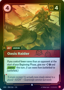 Oasis Raider [Holo] #006/166 - Vendetta