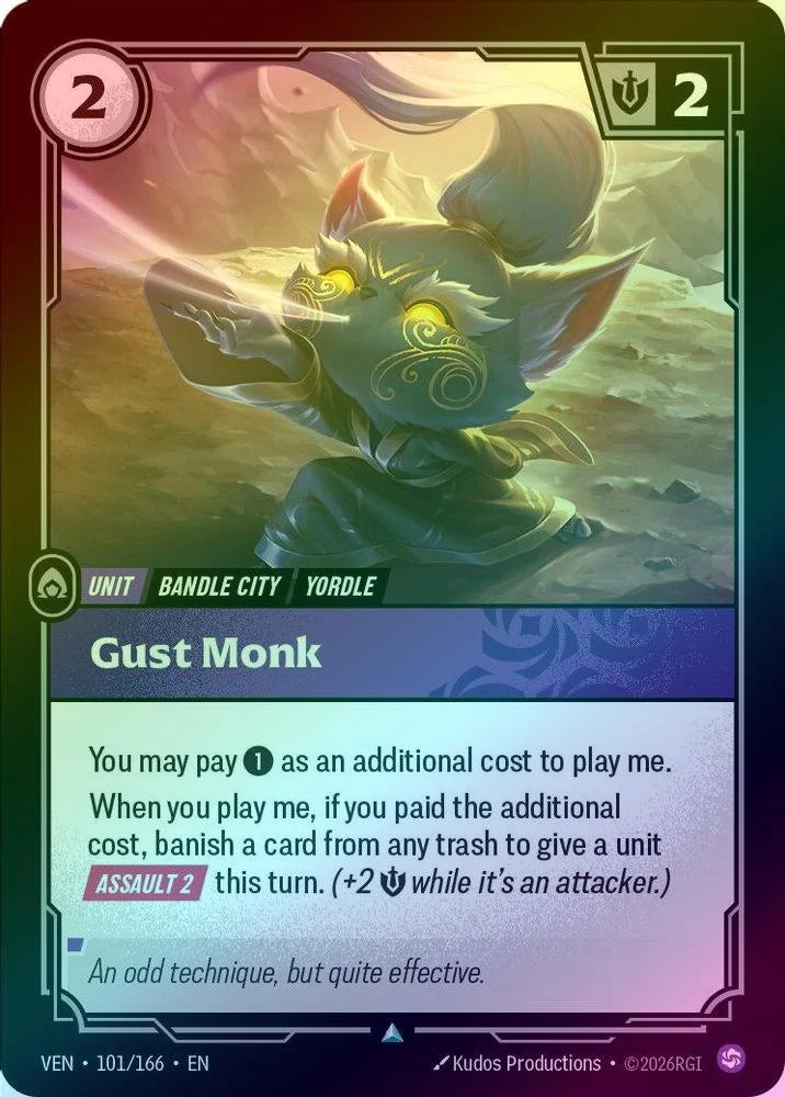 Gust Monk [Holo] #101/166 - Vendetta