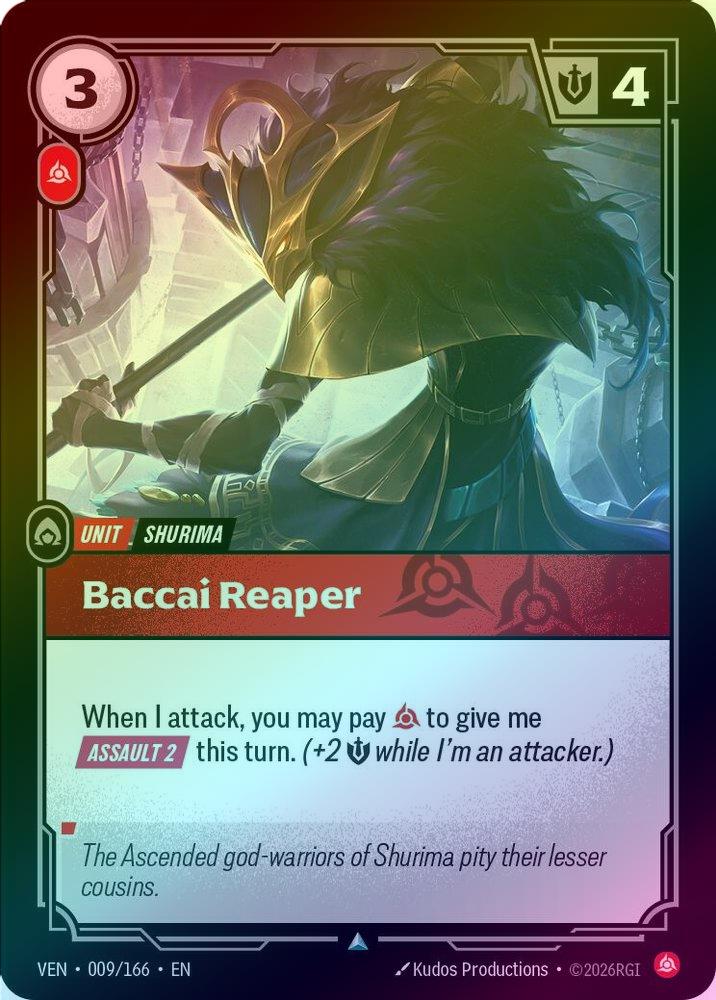 Baccai Reaper [Holo] #009/166 - Vendetta