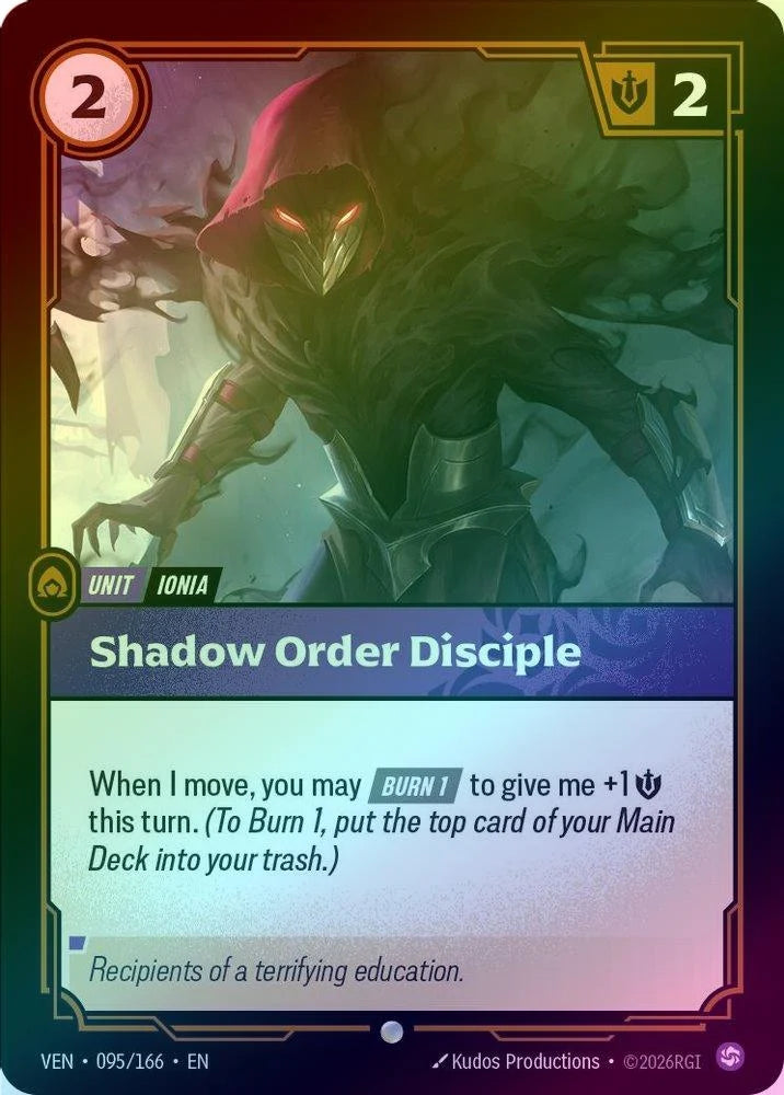 Shadow Order Disciple [Holo] #095/166 - Vendetta