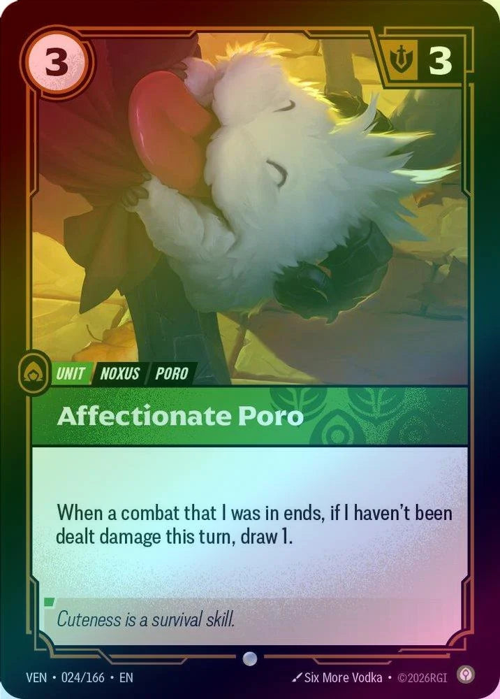 Affectionate Poro [Holo] #024/166 - Vendetta
