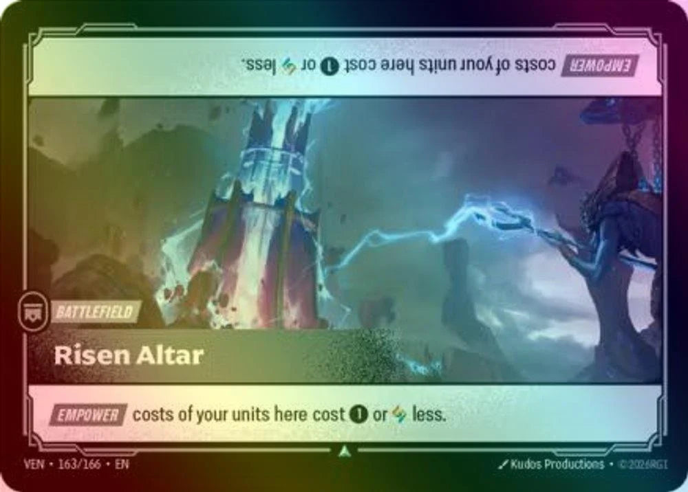 Risen Altar [Holo] #163/166 - Vendetta