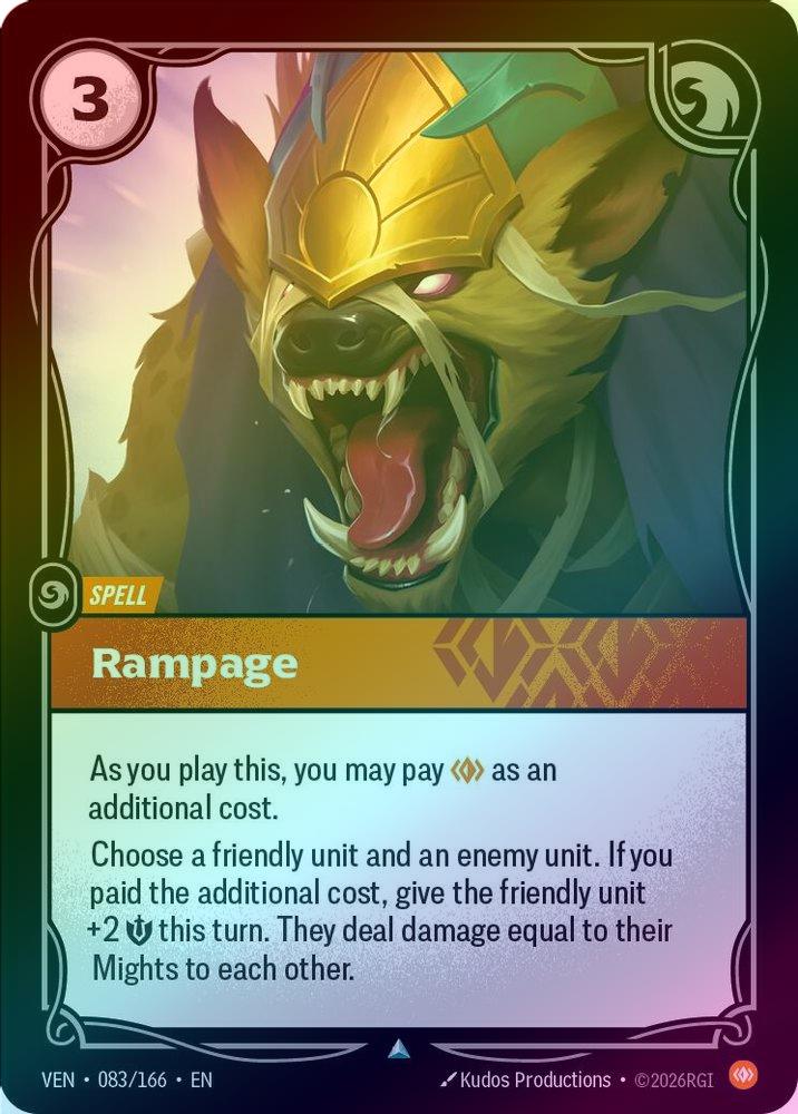 Rampage [Holo] #083/166 - Vendetta