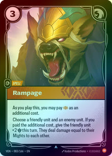 Rampage [Holo] #083/166 - Vendetta