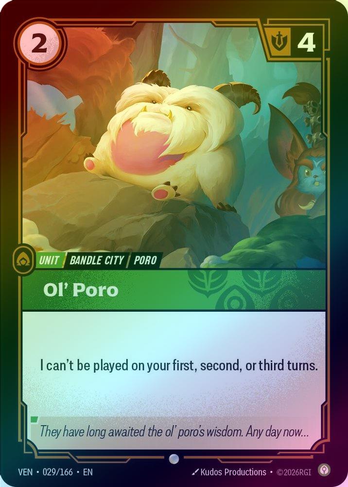 Ol' Poro [Holo] #029/166 - Vendetta