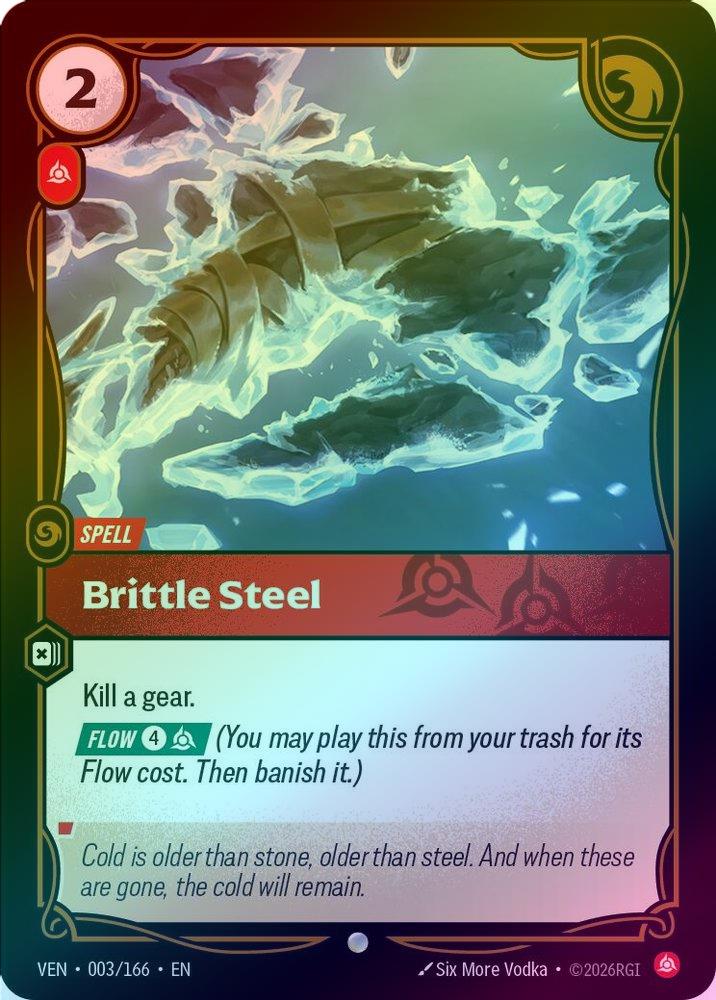 Brittle Steel [Holo] #003/166 - Vendetta